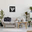 Fleur de tulipe, radiographie sur toile-93921707-93921708