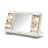 Lighted Tabletop Magnified Makeup Mirror, Plug In