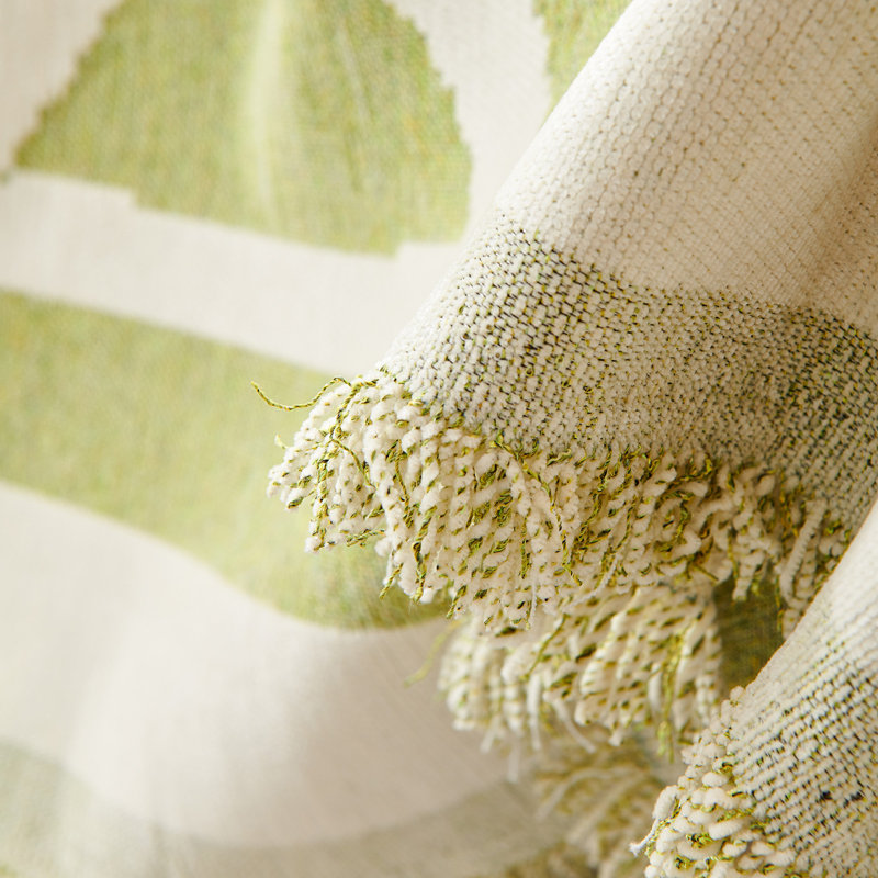 Housse pour canapé modulaire Boho Chenille, Vert, H 71 po x l 118 po x P 0,1 po