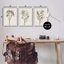 «Stupell Industries Beige Cottage Cottage», ensemble de 3 toiles murales par Ros Ruseva-91323382-91323384