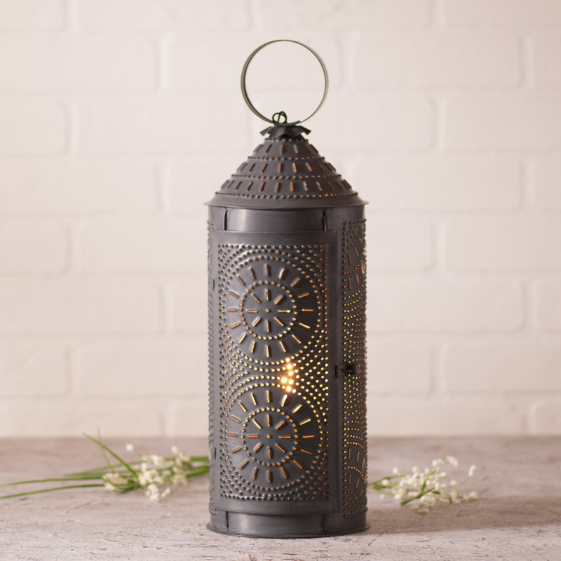 Andrina Metal Novelty Lamp, 18" H x 6" W x 6" D