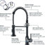 Belfry Kitchen Bublava Kitchen Faucet with Side Spray