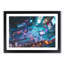 High Above Times Square in Abstract - Picture Frame Graphic Art Print-55763221-55763222