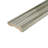 Chester 2"x12" Glossy Ceramic Mudcap Wall Tile Trim in Gray