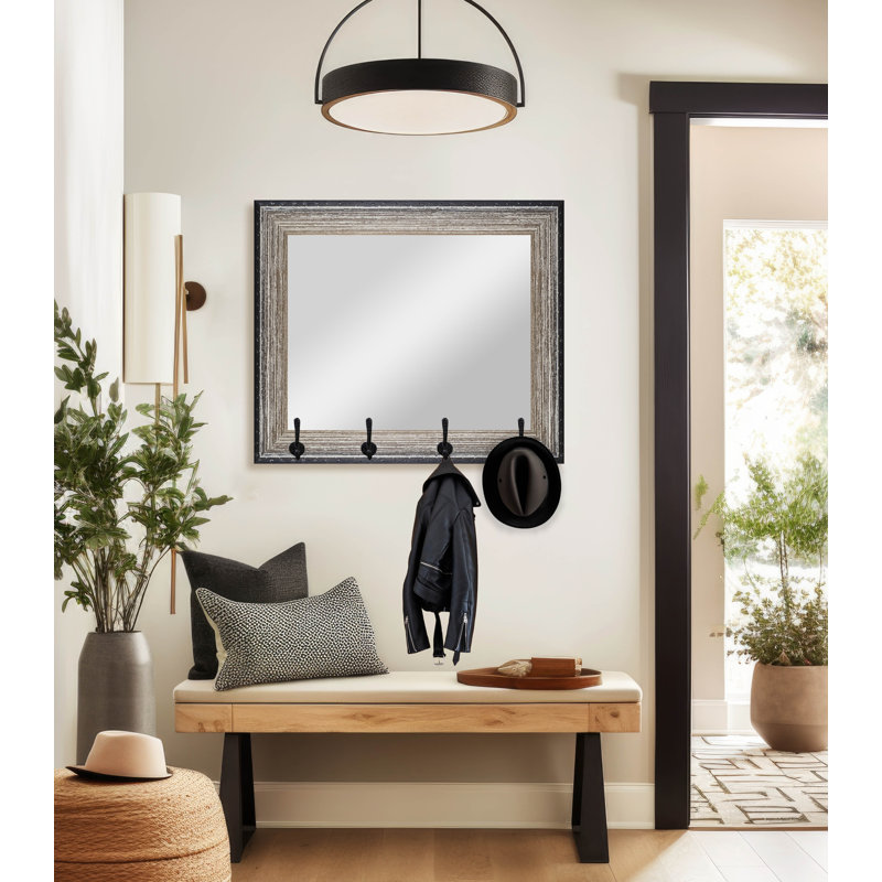 Miroir Marle, Brun brossé