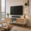 Meuble télé 55 po Meshoppen-129787539