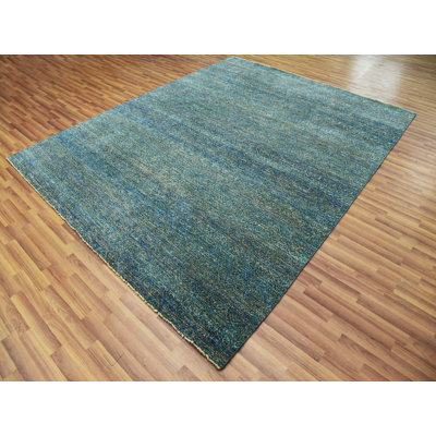 8'1" x 10'1" New Hand Knotted Wool Rectangle Oriental Rug
