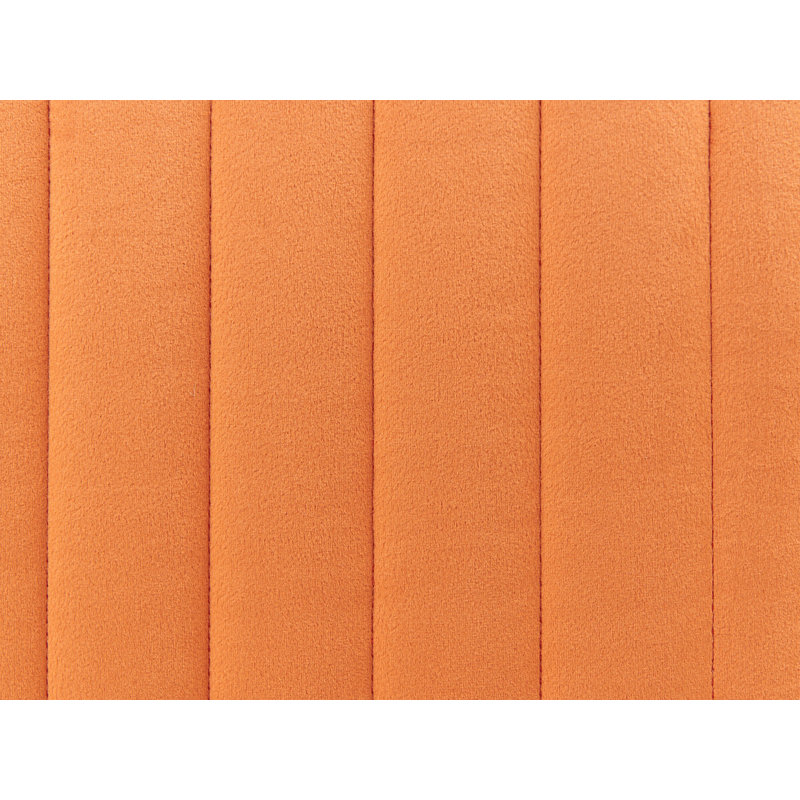 Mazon Velvet Upholstered Bench, Orange