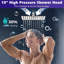 Pomme de douche double tout en métal-86665239