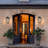Keeva Bronze 11.81'' H Frosted Glass Outdoor Wall Lantern