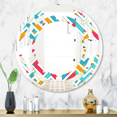 Miroir mural abstrait sans espace