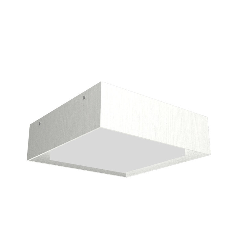 Meio 1 - Light LED Flush Mount, 4.68" H x 23.4" W x 23.4" D, Organic White