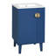 Meuble-lavabo de 20 po avec lavabo en céramique-416678710