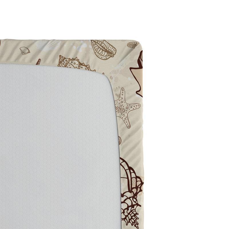 Drap-housse nautique Ambesonne, Drap-housse de taille simple