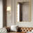 Aluminum Rectangle Wavy Wall Mirror-1428138995-1428139002