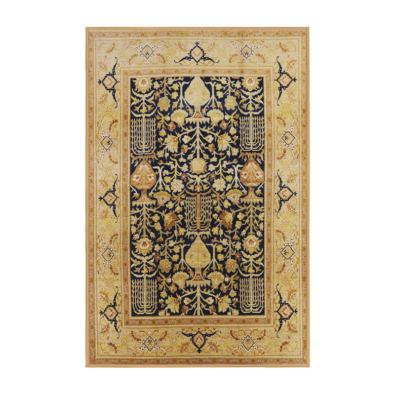 Oriental Indoor Rug, Rectangle 5' x 7'