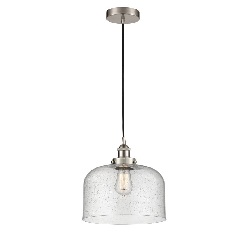 Amaelle 1 - Light Single Pendant, Brushed Satin Nickel