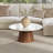 Ansel Round Sintered Stone Nesting Coffee Tables
