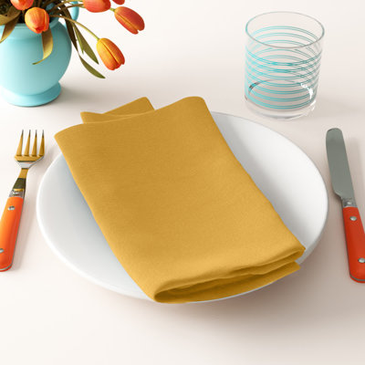 Polyester Square Napkin - Basics by Wayfair™