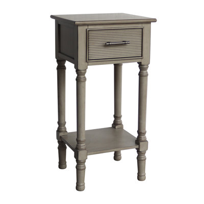 Table de bout avec rangement Akia