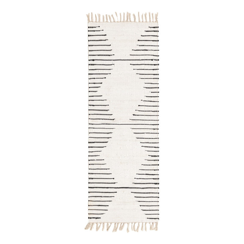 Albertas Cotton Geometric Indoor Rug, Runner 2'2" x 6'1"