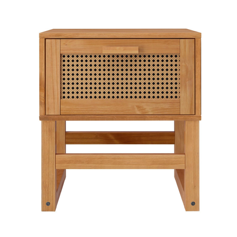 Talo 1 Drawer Nightstand, Natural