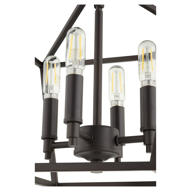 Arletta Semi Flush Mount, Oiled Bronze