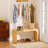 Solid Wood Bench, Entryway Bench, Living Room Bench, Slat Design Bench-17806868