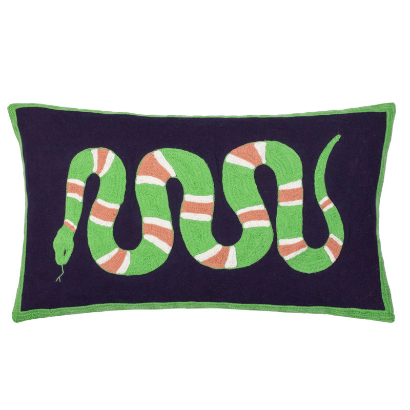 Abstract Rectangular Cushion