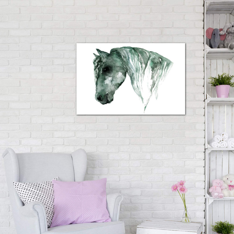 Art du cheval, Toile tendue, H 26 po x l 40 po x P 1,5 po