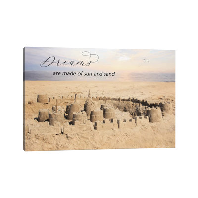 Dreams 1 Piece Wrapped Canvas Wall Art
