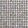 SeaTile 0.6" x 0.6" Seashell Grid Mosaic Wall & Floor Tile