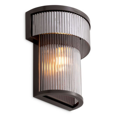 CDJ Wall Lamp Andromeda smoke glass