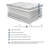 Galindo 12" Modern & Contemporary Full Hybrid Mattress with Adaptive Breathable Fabric, Pocket Coil System (660 count), Green Tea Infused Cover-1786683825