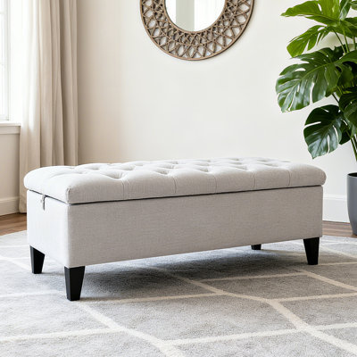 Banc avec rangement