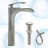 Waterfall Single Hole Single Handle Bathroom Vessel Sink Faucet-107439077
