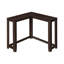 Console de hall d'entrée contemporaine, étroite pour chambre à coucher, salon et coin, pièce d'angle colorée,