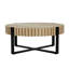 Table basse ronde, table basse cylindrique Handcraft