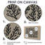 «Black and Brown Natures Coastal Essence», art mural corail pour le salon, impression sur toile Black Coastal-1870819849-1870819892-1870819942