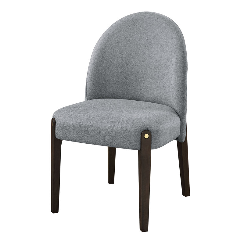 Ensemble de 2 chaises de salle à manger Clayten, Gris