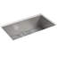 Ludington 32'' L Stainless Steel Undermount Single Basin Kitchen Sink