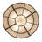 24" Wide Glendale Mission Inverted Pendant