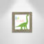 Dino Brave 1 ', art encadré-47834801-47834808