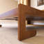 Lit escamotable avec cadre en bois et rotin-1582209165-1582209164