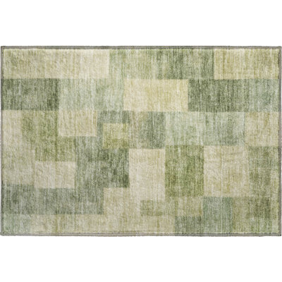 Premium Machine Washable Alijah AMF1261 Geometric Rug