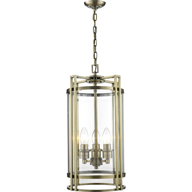 Eaton 3-Light Lantern Chandelier