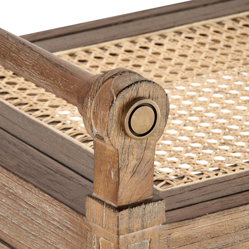 Paris Accent Stool, Driftwood
