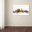 « minneapolis minnesota horizon », reproduction d’impression sur toile tendue-15823053