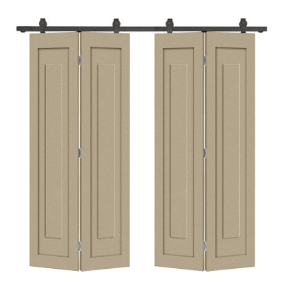 Ensemble de quincaillerie double porte pliante 1 panneau