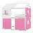 Bunk Wood House Bed With Tent-1843614664-1843614666